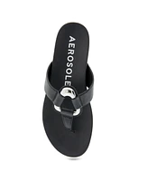 Aerosoles Women's Fallon Round Toe Thong Sandals