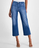 7 For All Mankind Women's Alexa High-Rise Cropped Cotton Jeans