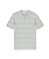 Hope & Henry Mens' Organic Short Sleeve Sweater Polo