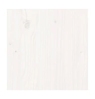 Patio Chairs 2 pcs White Solid Wood Pine