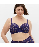 Plus Hailey Print Contour Bra