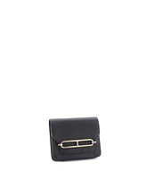 Pre-Owned HERMES Roulis Slim Wallet Chevre Mysore