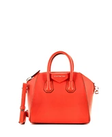 Pre-Owned Givenchy Mini Antigona Bag Leather