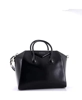 Pre-Owned Givenchy Medium Antigona Bag Glazed Leather