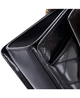 Pre-Owned Givenchy Small GV3 Flap Bag Quilted Leather