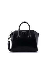 Pre-Owned Givenchy Small Antigona Bag Glazed Leather