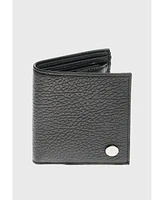 Men's Genuine Leather Venous Pattern Trifold Wallet