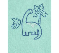 Carter's Toddler Boys 2-Piece Dinosaur Shirt & Shorts Set