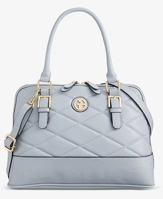 Giani Bernini Medium Quilted Dome Satchel, Exclusively at Macy's