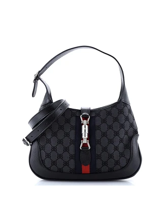 Pre-Owned Balenciaga Small x Gucci The Hacker Project Jackie 1961 Hobo Bb Canvas