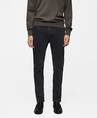 Mango Men's Eu Slim-Fit Jan Jeans