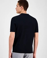 Alfani Men's Textured Polo Shirt, Exclusively at Macy's