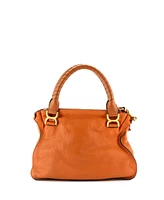 Pre-Owned Chloe Medium Marcie Satchel Leather