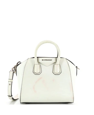 Pre-Owned Givenchy Mini Antigona Bag Patent