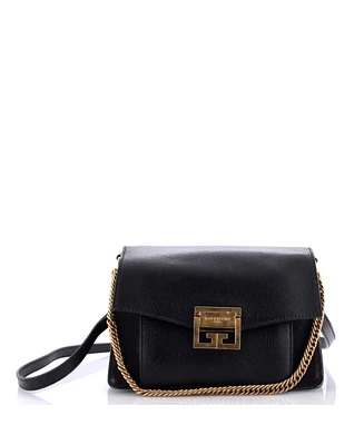 Pre-Owned Givenchy Small GV3 Flap Bag Leather