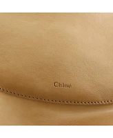 Pre-Owned Chloe Small Kiss Purse Bag Leather