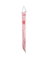 Northlight "Welcome" and "Happy Valentine's Day" Outdoor Door Banners, 71"