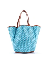 Pre-Owned Goyard Belharra Reversible Tote Coated Canvas