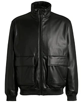 Hugo Boss x Porsche Men's Regular-Fit Leather Jacket