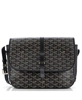 Pre-Owned Goyard Mm Belvedere Ii Messenger Bag Coated Canvas