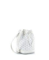 Pre-Owned Goyard Pm Petit Flot Bucket Bag Coated Canvas