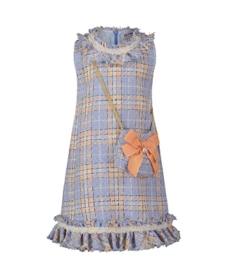 Blueberi Boulevard Toddler and Little Girls 2-Piece Sleeveless Dress Set