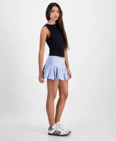 Juniors' Bubble Mini Skirt