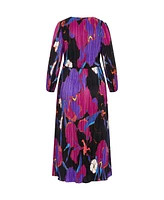 City Chic Plus Size Kaya Print Maxi Dress