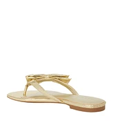 Katy Perry Women's Halie Bow Thong Slip-On Flat Sandals