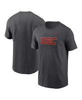 Nike Men's Anthracite Usc Trojans Primetime Wordmark T-Shirt