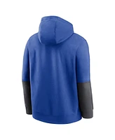 Jordan Men's Royal/Anthracite Florida Gators 2024 Sideline Club Pullover Hoodie