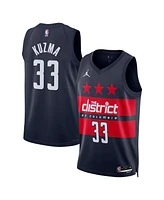 Jordan Men's and Women's Kyle Kuzma Navy Washington Wizards 2024/25 Swingman Jersey - Statement Edition