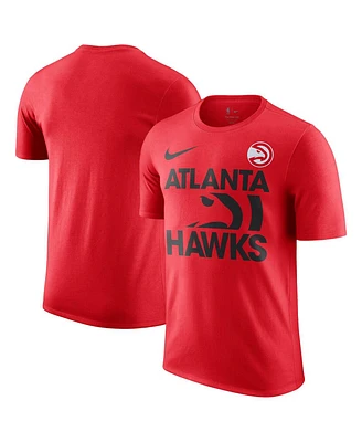 Nike Men's  Red Atlanta Hawks Courtside This Is Our Year T-Shirt