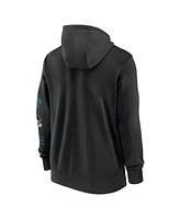 Nike Men's Black Jacksonville Jaguars Club Full-Zip Hoodie Jacket