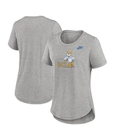 Nike Women's Heather Gray Ucla Bruins Legacy Tri-Blend T-Shirt