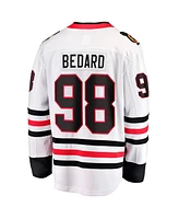 Fanatics Men's Connor Bedard White Chicago Blackhawks Away Premier Breakaway Player Jersey