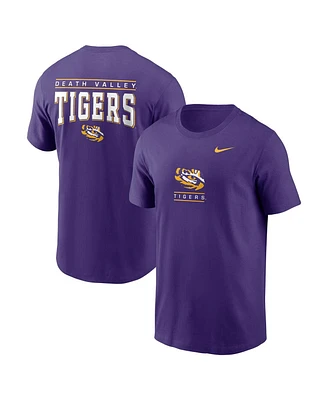 Nike Men's Purple Lsu Tigers 2-Hit T-Shirt