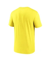 Nike Men's Yellow Oregon Ducks Lockup Legend Performance T-Shirt