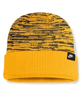 Nike Men's Gold/Navy West Virginia Mountaineers Primetime Terra Cuffed Knit Hat