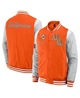 Fanatics Men's and Women's Orange Miami Dolphins Elements Elite Full-Snap Jacket