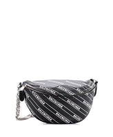 Pre-Owned Balenciaga Xxs Souvenir Belt Bag Printed Leather