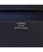 Pre-Owned HERMES Chaine d'Ancre Compact Wallet on Strap Verso Chevre Mysore