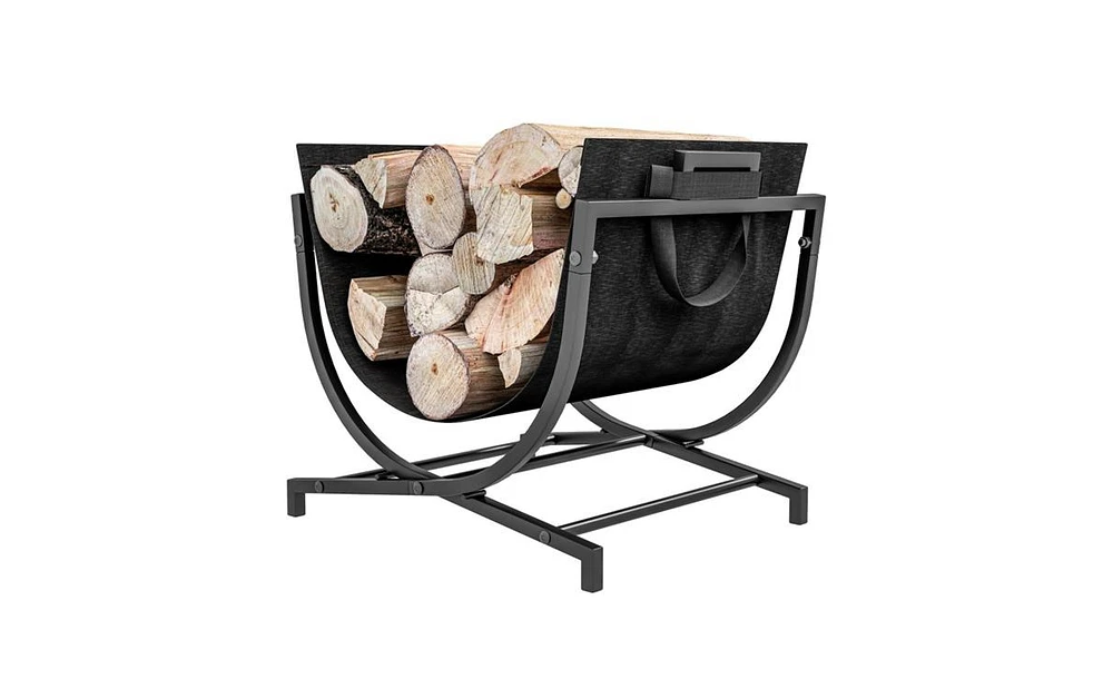 Firewood Rack – Durable Wood Storage Holder for Indoor and Outdoor Use