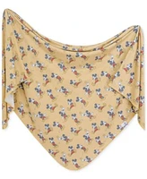 Copper Pearl Baby Mickey Mouse Top Knot Hat Knit Blanket Single
