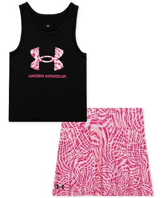 Under Armour Toddler and Little Girl Tank Skort Set