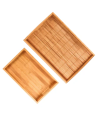 BergHOFF Bamboo 2-Pc. Serving Tray Set