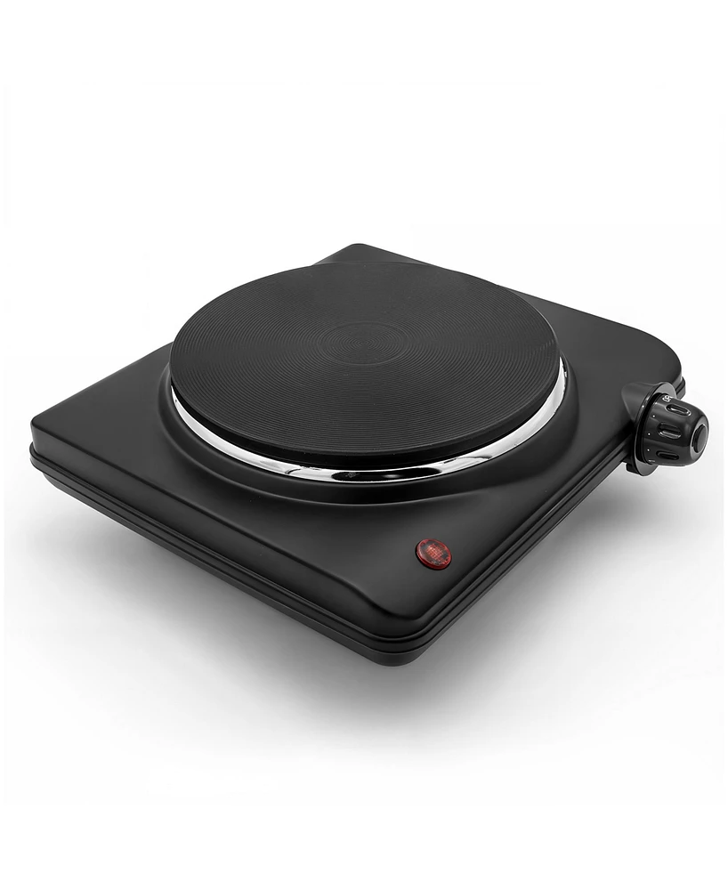 Elite Cuisine Single Cast Electric Burner Hot Plate