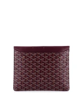 Pre-Owned Goyard Mm Camondo Horizontal Clutch Ii Coated Canvas