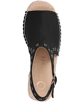 Journee Collection Women's Crisie Peep Toe Espadrille Wedge Sandals