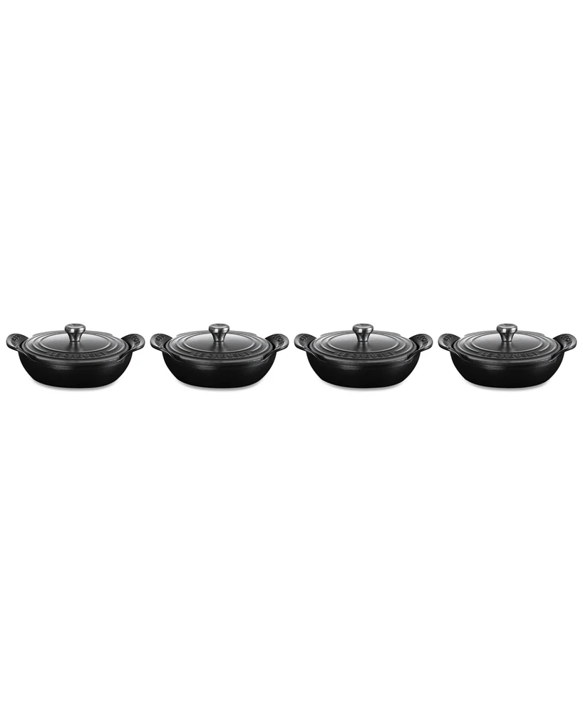Le Creuset Enameled Cast Iron 4-Pc. Covered Mini Round Braiser Set